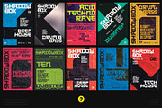 Shadowbox – Posters / Flyers Bundle, a Flyer Template by pixelsao (Thumbnail 2 of 3)