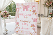 Gingham Daisy Entrance Poster, an Invitation Template by Digital_Mind (Thumbnail 2 of 3)