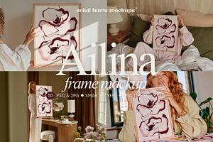 AILINA | Person Frame Mockup Set