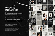 Portrait Instagram Templates Minimal, a Social Media Template by Digital&Chic (Thumbnail 3 of 6)