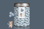 Bear and airplane, an Animal Illustration by Estudio 812 (Thumbnail 7 of 8)