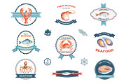 Seafood collection., a Graphic by Elena Medvedeva (Thumbnail 3 of 5)
