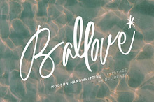 Ballove - Modern Handwritting Love