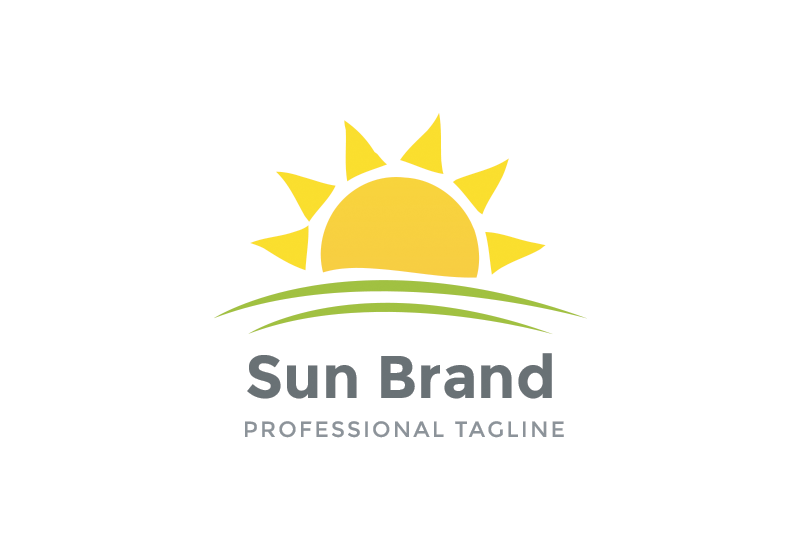 Sun Brand by GoldenBrand  Creative Market