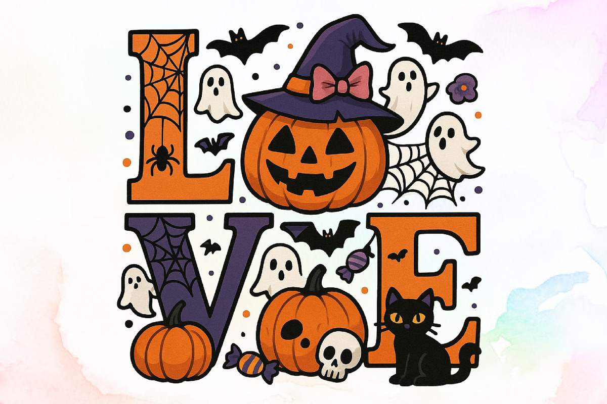 Coquette Halloween Day PNG Clipart, an Illustration by Sublimation Artist (Photo 1 of 9)