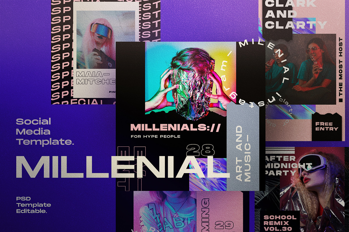 Best Bundle INSTAGRAM Media Kit, a Social Media Template by Dirtytemp Studio (Photo 16 of 59)