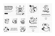 50 Rat Icons, an Outline Icon by Prosymbols (Thumbnail 5 of 5)