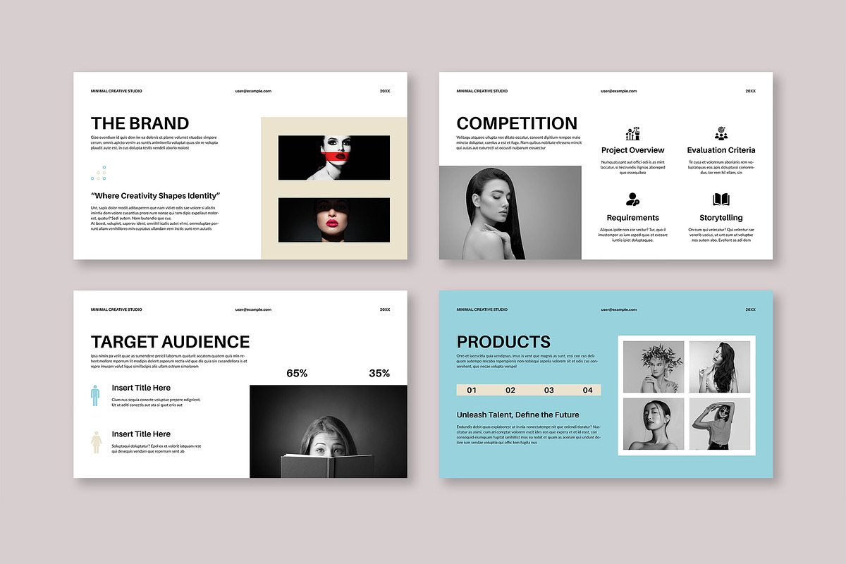 Modern Creative Brief Presentation, a Presentation Template by Mighty-Slide (Photo 3 of 5)