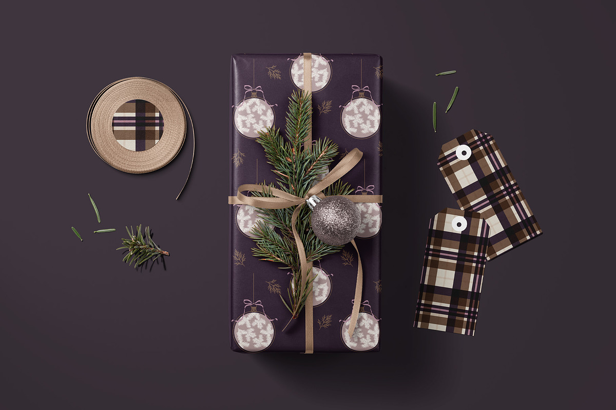Christmas Duo Patterns 2, a Pattern Graphic by Bloomart Studio (Photo 2 of 4)