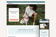 Paw - Pet Supplies Shopify Theme, a Shopify Template by InspiredTheme (Thumbnail 1 of 9)