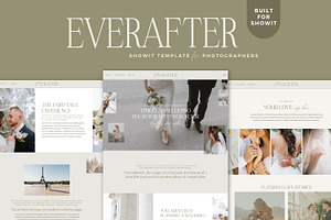 Showit Template for Photographers, a Websites & App Template by Lennox Creative Co.