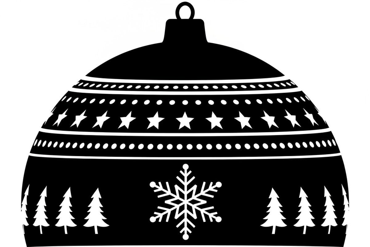 Christmas Ornament Set, an Illustration by BIPLOB EXPERT (Photo 15 of 21)