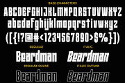 Beardman - Headline Condensed Font, a Sans Serif Font by roomspace creative lab (Thumbnail 15 of 15)