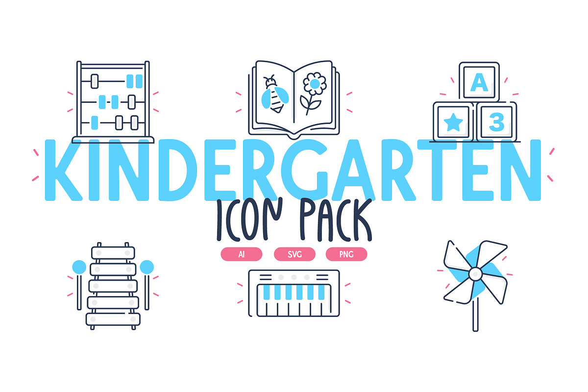 Kindergarten Icons, an Icon by iconfield (Photo 1 of 5)