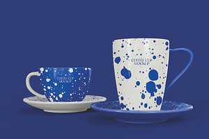 Ceramic Mugs Mockup, a Cups & Container Mockup by skybluecreative