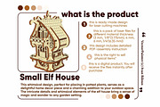 Fantasy Plant House - Laser Cut File, an Object Graphic by VectorPainter (Thumbnail 12 of 17)