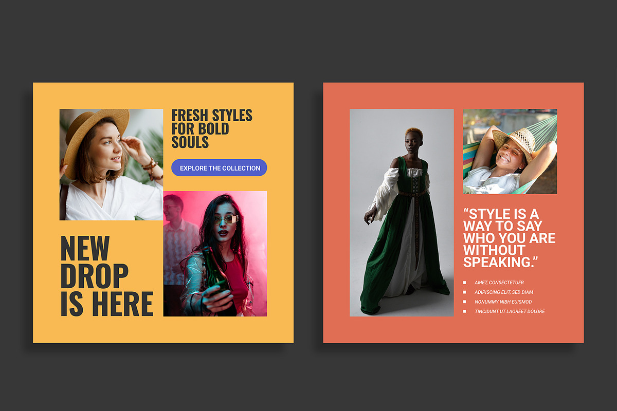 Modern Social Media Post Template preview 4
