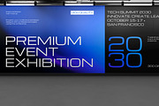 Event Exhibition Wall Mockup, an Advertising Mockup by Permadi Creative (Thumbnail 5 of 5)