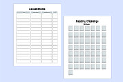 2026–2027 Reading Journal, a Stationery Template by Shumaya (Thumbnail 5 of 5)