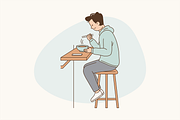 The Introvert Bubble Illustration, an Object Graphic by Jump Studio (Thumbnail 9 of 12)