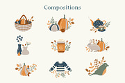 Scandinavian Autumn Collection, an Animal Illustration by Little Nordic Atelier (Thumbnail 3 of 12)