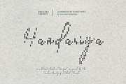Handriya | A Embroidery Script Font, a Handwritten Font by Berdansabersama (Thumbnail 1 of 9)