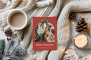Modern Family Photo Christmas Card, a Card Template by LucaTheme (Thumbnail 5 of 8)
