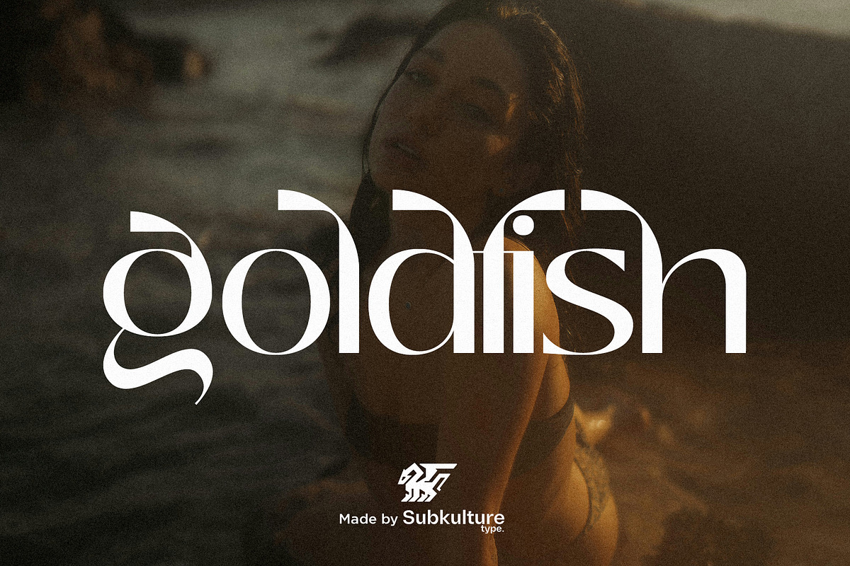 Goldfish - Elegant & Chic Sans Serif, a Sans Serif Font by subkulturetype (Photo 1 of 8)