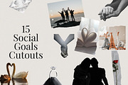 Vision Board Collage Creator, an Object Graphic by Davide Bassu (Thumbnail 17 of 22)