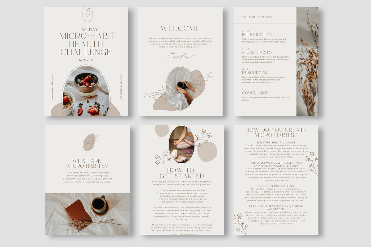 Lead Magnet Coach Workbook, a Templates & Theme by Thrive Nutrition Studio (Photo 4 of 6)