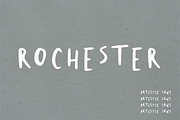 Rochester | An Abstract Font, a Sans Serif Font by Jen Wagner Co (Thumbnail 1 of 5)