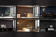Office Manager Background, a Background Graphic by Ayy (Thumbnail 4 of 5)