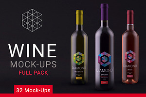 Wine Mock up Full Pack