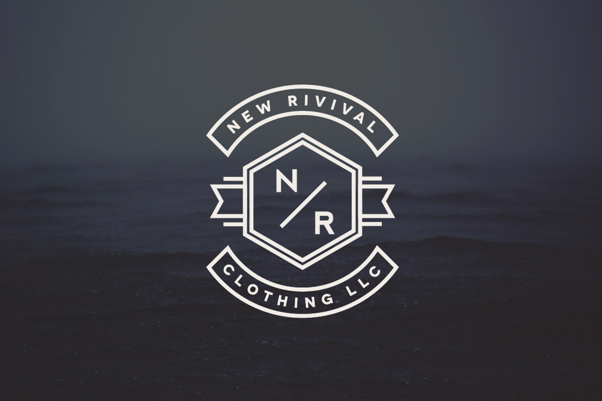 Vintage Line Badges, a Branding & Logo Template by Hustle Supply Co. (Photo 4 of 5)