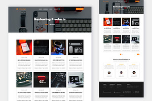 TechSpotlight - Website Template