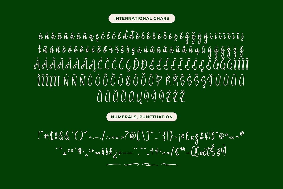 Baghera Thenetta Modern Handwritten, a Script Font by stylishtype.co (Photo 19 of 20)