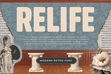 Relife – Modern Retro Font