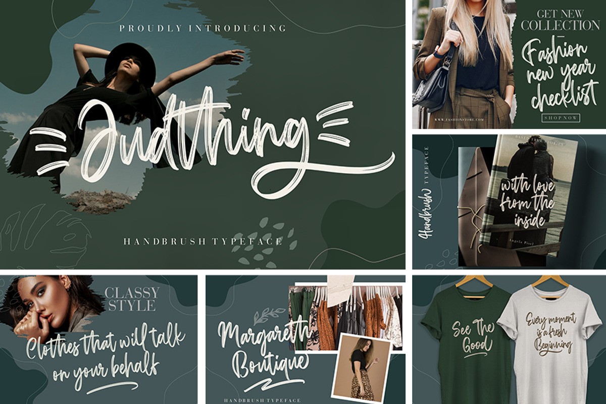 When Modern Meet Vintage Font Bundle, a Script Font by Creatype Studio (Photo 21 of 45)
