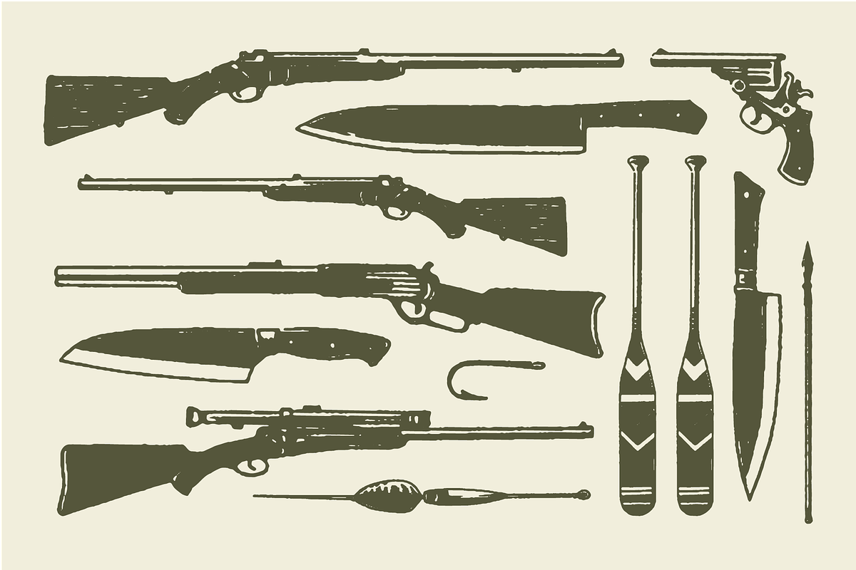 Fishing & Hunting Bundle by Shaka, an Illustration by SHAKA (Photo 2 of 4)