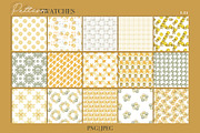 60 Retro Watercolor Patterns, a Pattern Graphic by ArtPavo (Thumbnail 9 of 13)