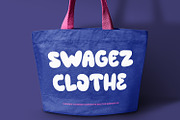 Bubble Swag - Playful Display Font, a Handwritten Font by AQR Studio (Thumbnail 4 of 9)