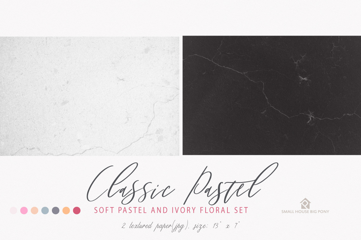 Watercolor Flowers: CLASSIC PASTEL, a Graphic by SmallHouseBigPony (Photo 8 of 18)
