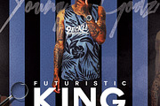 Futuristic King | Cover Template, a Flyer Template by GIGA-TEMPLATE (Thumbnail 6 of 7)