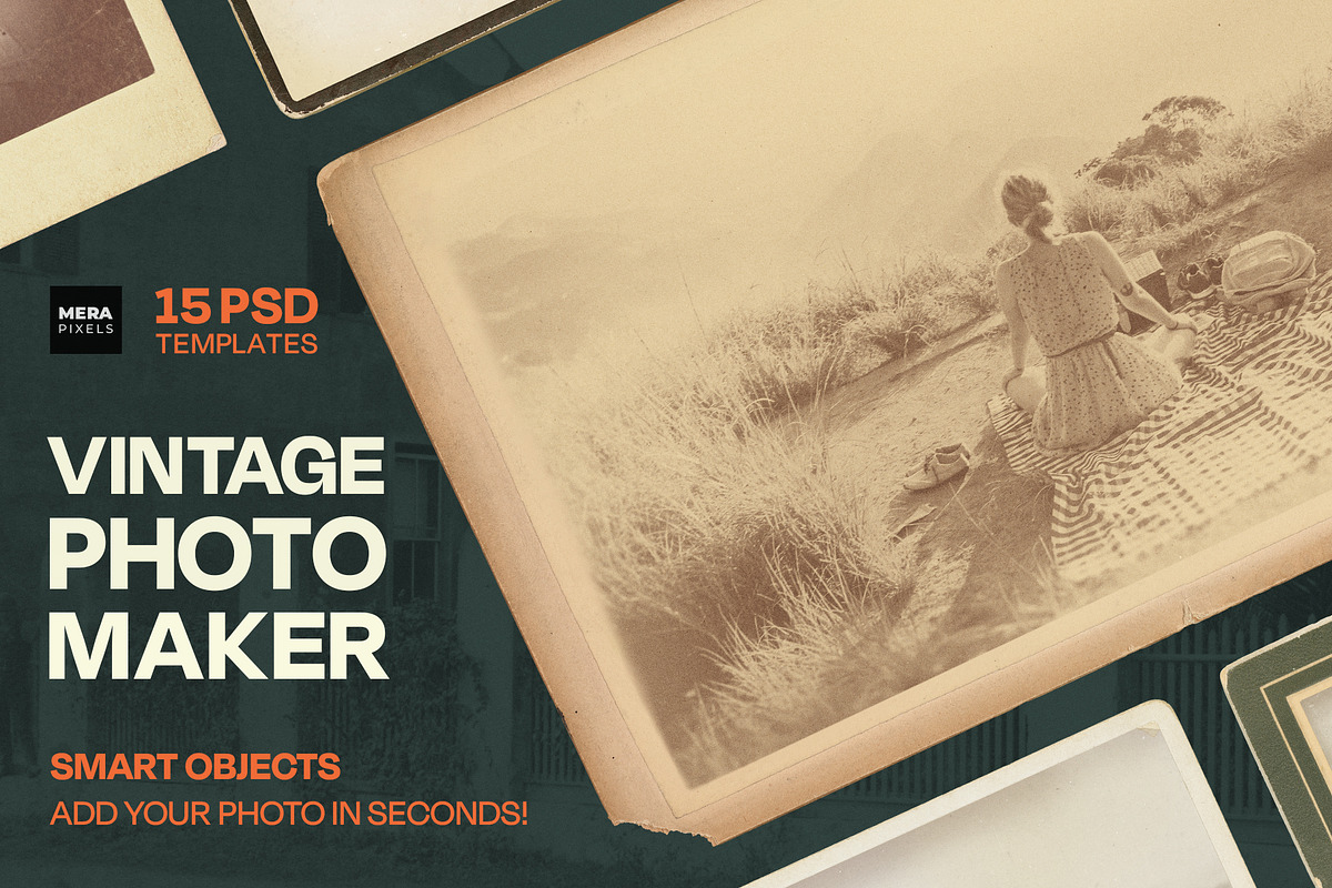 Vintage Photo Maker, an Action Add-On by Mera Pixels (Photo 1 of 12)