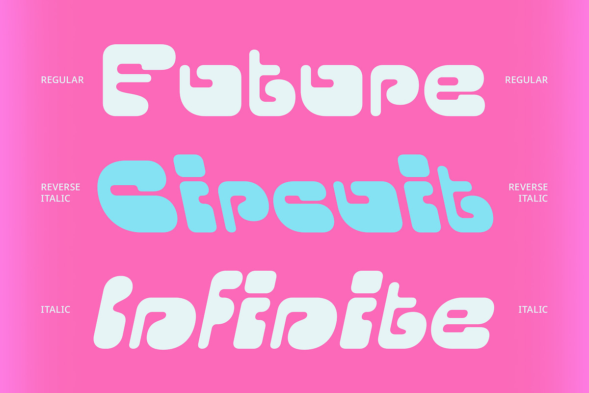 CS Mecha – Y2K Font, a Sans Serif Font by Craft Supply Co. (Photo 3 of 8)