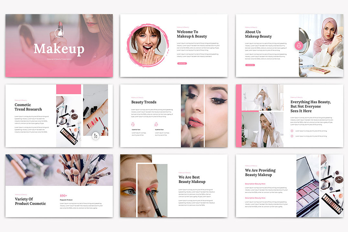 MAKEUP Powerpoint & G. Slide