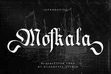 Mofkala - Blackletter Font