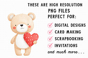 Watercolor Valentine's Day 42 PNG, an Illustration by Libby Wishes (Thumbnail 6 of 7)