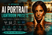 Portrait Lightroom Photo Presets, a Preset Add-On by AAA Presets (Thumbnail 1 of 22)