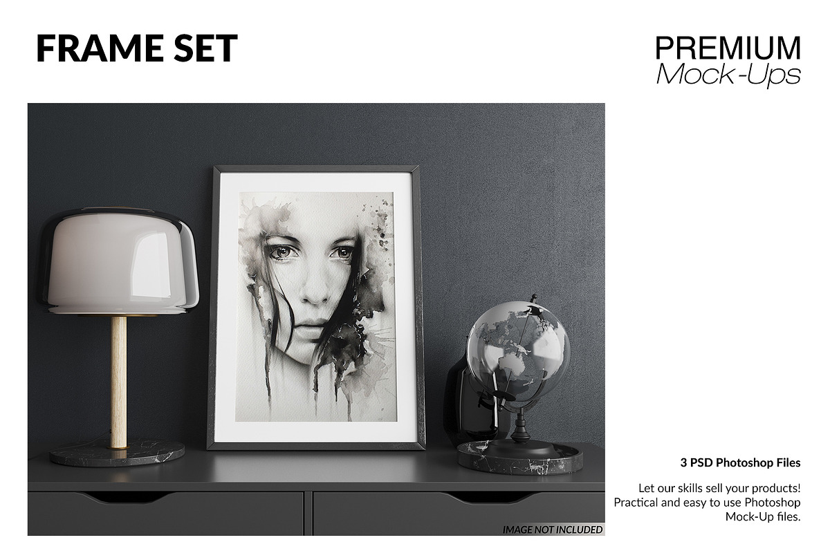 3 Shapes of Frame Mockups, a Product Mockup by mock-ups (Photo 1 of 7)